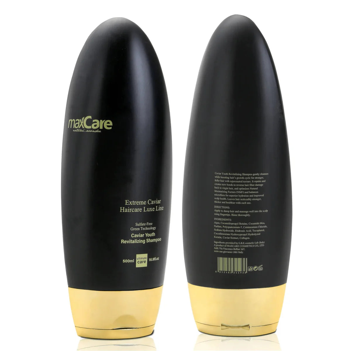 MaxCare MaxCare Caviar Youth Revitalizing Shampoo Shampoo 500ml 8052485345936