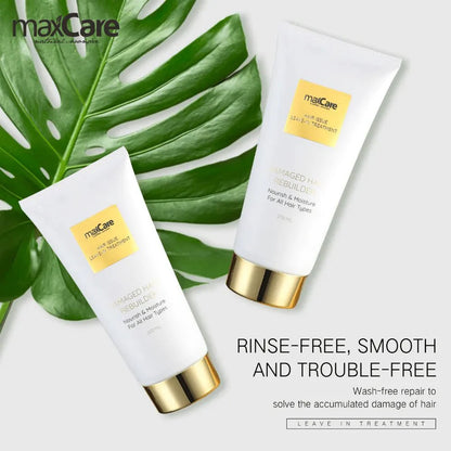 MaxCare MaxCare Damaged Hair Rebuilder Leave - In Treatment Hair Treatment 200ml 8051414580383