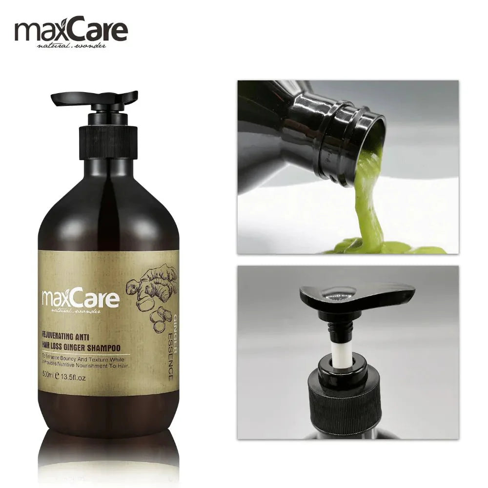MaxCare MaxCare Ginger Organic Shampoo Shampoo 500 ml 8051414580420