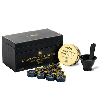 MaxCare Maxcare Golden Caviar Hair & Scalp Treatment Set Hair Care Set Set 8052626980254