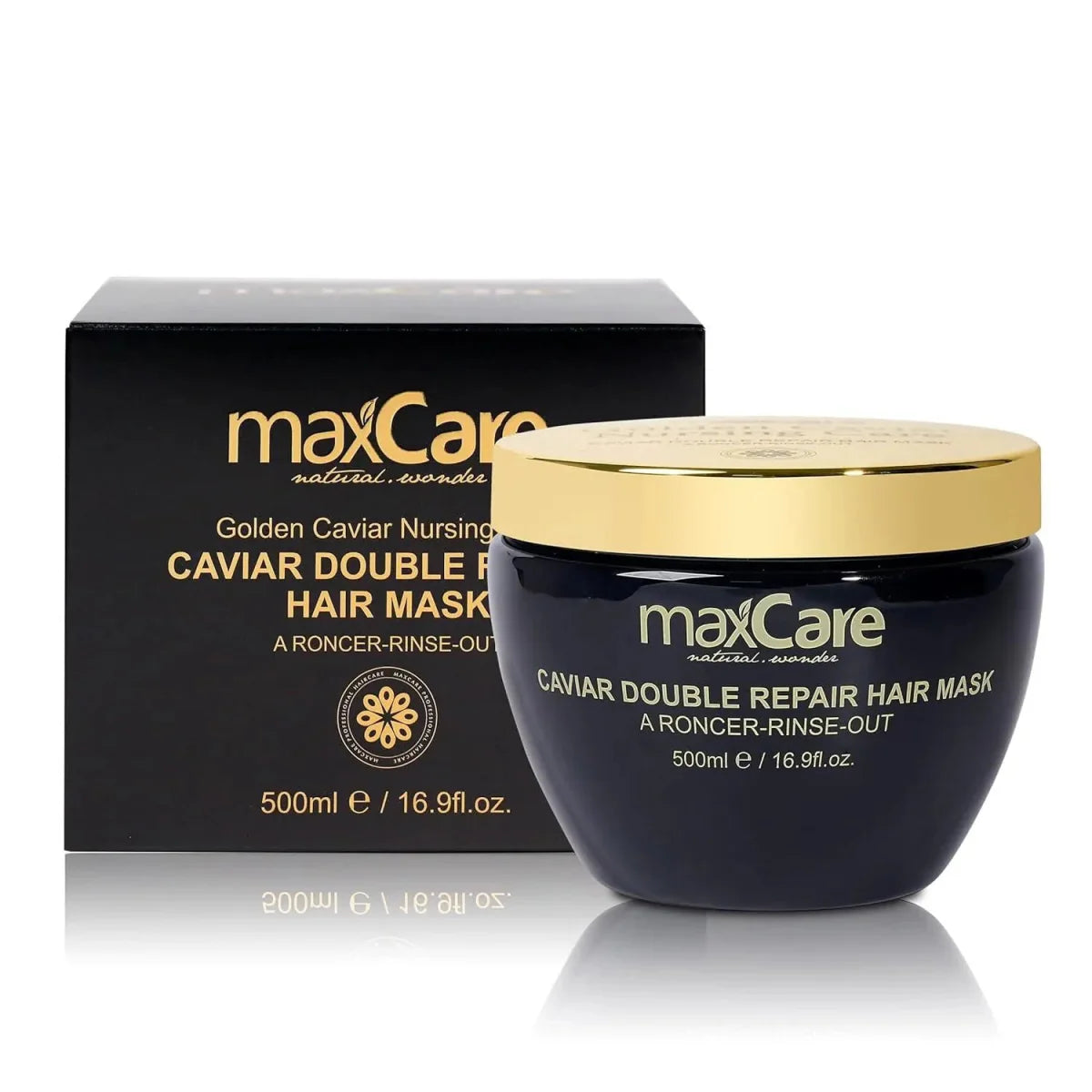 MaxCare MaxCare Golden Caviar Nursing Care Hair Mask 500ml 8052626980254