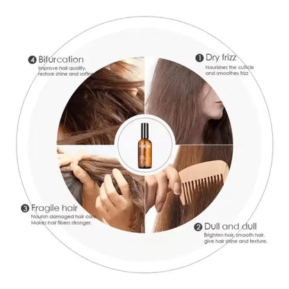 MaxCare MaxCare Organic Argan Oil Hair Serum Hair Serum 100ml 8051414580352