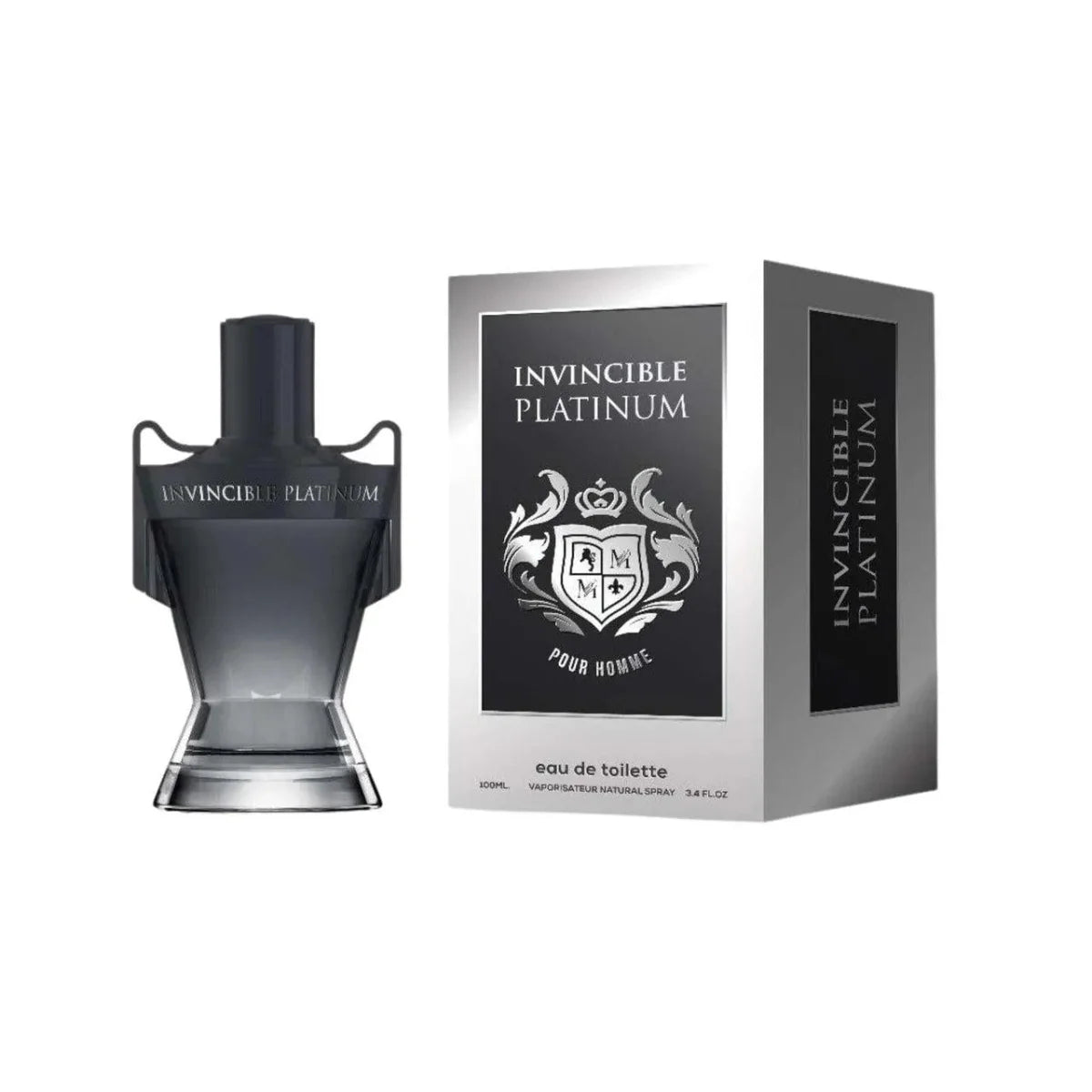 Mirage Brands Invincible Platinum Fragrance 3.4 oz 818098028055