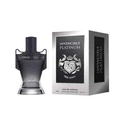 Mirage Brands Invincible Platinum Fragrance 3.4 oz 818098028055
