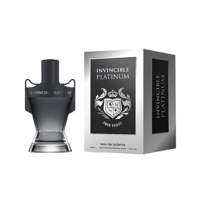 Mirage Brands Invincible Platinum Fragrance 3.4 oz 818098028055
