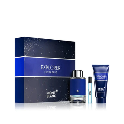 Mont Blanc Explorer Ultra Blue Gift Set Set 1 3386460125826