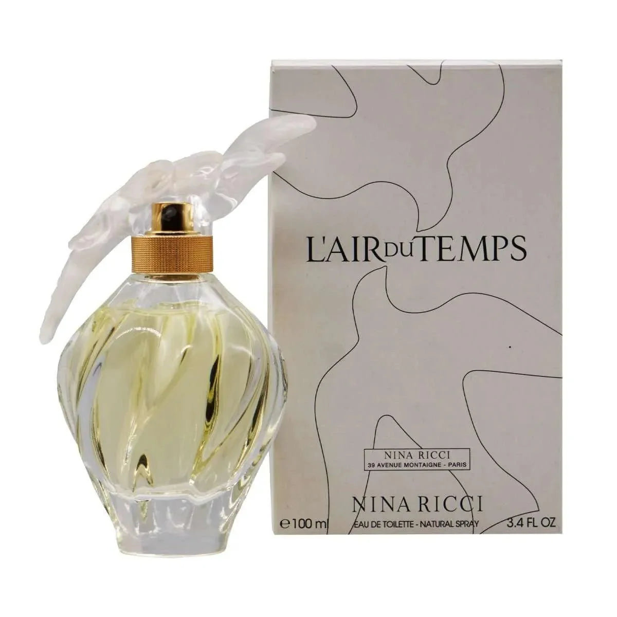 Nina Ricci L'air Du Temps Tester 3.4 oz 3137370212058
