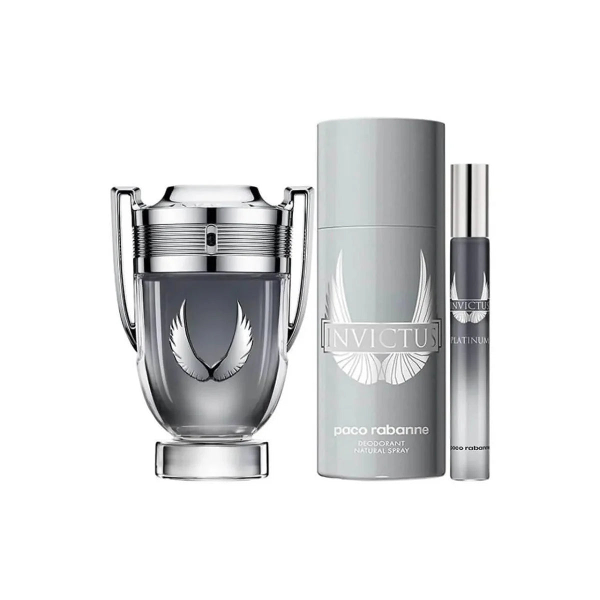 Paco Rabanne Invictus Platinum Gift Set Set 1 3349668613892