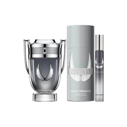 Paco Rabanne Invictus Platinum Gift Set Set 1 3349668613892