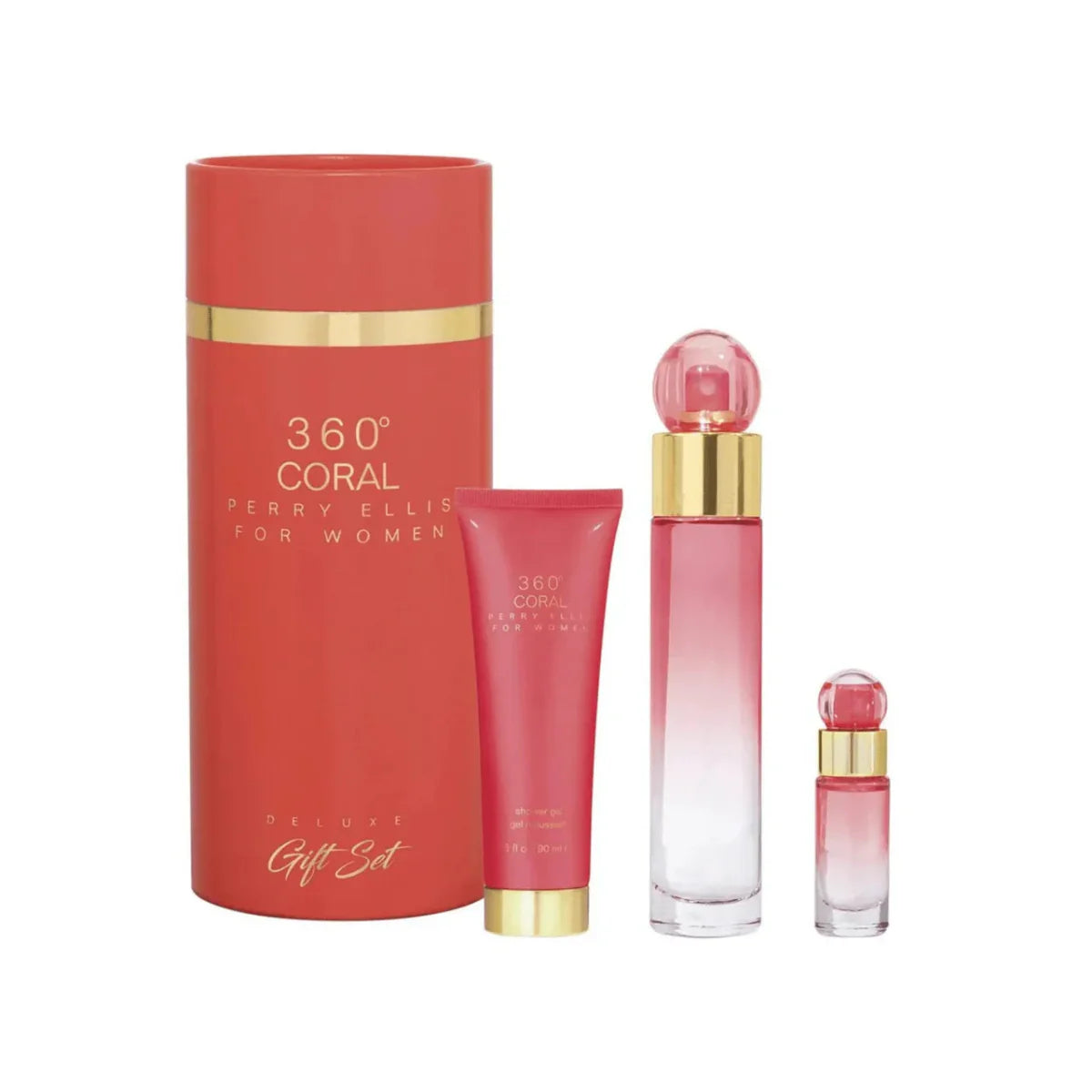 Perry Ellis 360 Coral Gift Set Set 1 844061014787