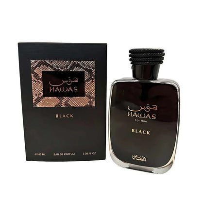 Rasasi Hawas Black Fragrance 3.3 oz 614514331033